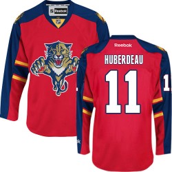 Adult Premier Florida Panthers Jonathan Huberdeau Red Home Official Reebok Jersey