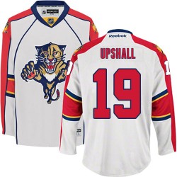 Adult Authentic Florida Panthers Scottie Upshall White Away Official Reebok Jersey