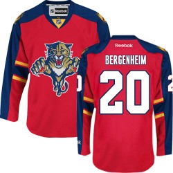 Adult Premier Florida Panthers Sean Bergenheim Red Home Official Reebok Jersey