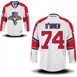 Adult Authentic Florida Panthers Shane O'brien White Away Official Reebok Jersey