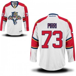 Adult Authentic Florida Panthers Brandon Pirri White Away Official Reebok Jersey