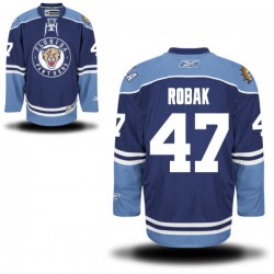 Adult Authentic Florida Panthers Colby Robak Navy Blue Alternate Official Reebok Jersey