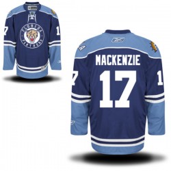 Adult Authentic Florida Panthers Derek Mackenzie Navy Blue Alternate Official Reebok Jersey