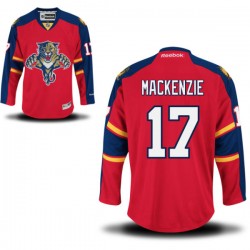 Adult Premier Florida Panthers Derek Mackenzie Red Home Official Reebok Jersey