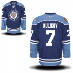 Adult Premier Florida Panthers Dmitry Kulikov Navy Blue Alternate Official Reebok Jersey