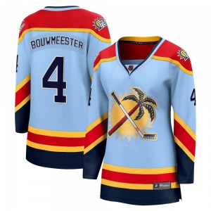 Women's Breakaway Florida Panthers Jay Bouwmeester Light Blue Special Edition 2.0 Official Fanatics Branded Jersey