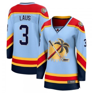 Women's Breakaway Florida Panthers Paul Laus Light Blue Special Edition 2.0 Official Fanatics Branded Jersey