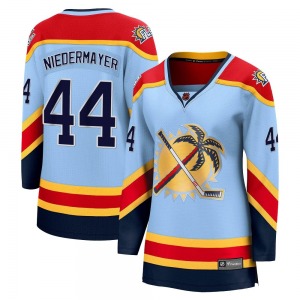 Women's Breakaway Florida Panthers Rob Niedermayer Light Blue Special Edition 2.0 Official Fanatics Branded Jersey
