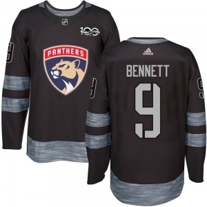 Youth Authentic Florida Panthers Sam Bennett Black 1917-2017 100th Anniversary Official Jersey