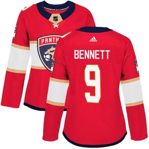 Women's Authentic Florida Panthers Sam Bennett Red Home Official Adidas Jersey