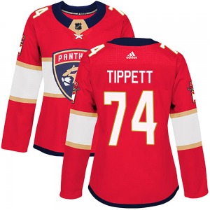 Women's Authentic Florida Panthers Owen Tippett Red ized Home Official Adidas Jersey