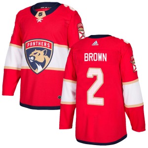 Adult Authentic Florida Panthers Josh Brown Red Home Official Adidas Jersey