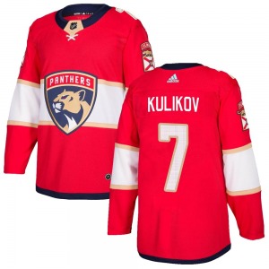 Adult Authentic Florida Panthers Dmitry Kulikov Red Home Official Adidas Jersey