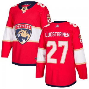 Adult Authentic Florida Panthers Eetu Luostarinen Red ized Home Official Adidas Jersey