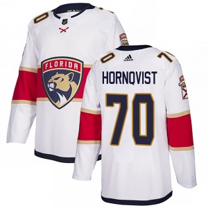 Adult Authentic Florida Panthers Patric Hornqvist White Away Official Adidas Jersey
