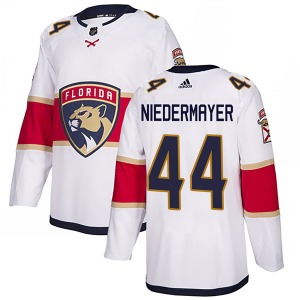 Adult Authentic Florida Panthers Rob Niedermayer White Away Official Adidas Jersey