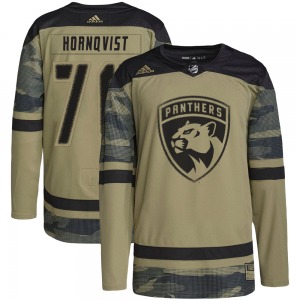 Youth Authentic Florida Panthers Patric Hornqvist Camo Military Appreciation Practice Official Adidas Jersey