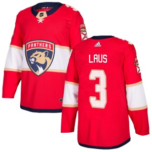 Youth Authentic Florida Panthers Paul Laus Red Home Official Adidas Jersey