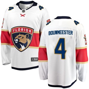 Youth Breakaway Florida Panthers Jay Bouwmeester White Away Official Fanatics Branded Jersey