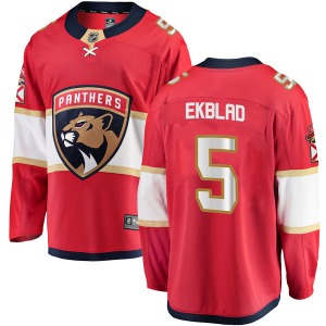 Youth Breakaway Florida Panthers Aaron Ekblad Red Home Official Fanatics Branded Jersey