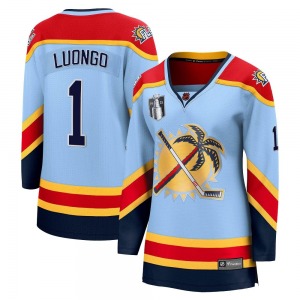 Women's Breakaway Florida Panthers Roberto Luongo Light Blue Special Edition 2.0 2023 Stanley Cup Final Official Fanatics Brande