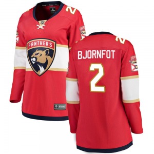 Women's Breakaway Florida Panthers Tobias Bjornfot Red Home Official Fanatics Branded Jersey