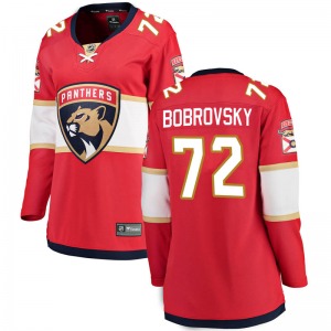 Women's Breakaway Florida Panthers Sergei Bobrovsky Red Home Official Fanatics Branded Jersey