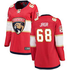 Women's Breakaway Florida Panthers Jaromir Jagr Red Home Official Fanatics Branded Jersey
