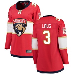 Women's Breakaway Florida Panthers Paul Laus Red Home Official Fanatics Branded Jersey