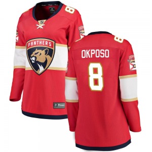Women's Breakaway Florida Panthers Kyle Okposo Red Home Official Fanatics Branded Jersey