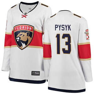 Women's Breakaway Florida Panthers Mark Pysyk White Away Official Fanatics Branded Jersey