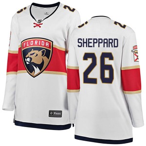 Women's Breakaway Florida Panthers Ray Sheppard White Away Official Fanatics Branded Jersey
