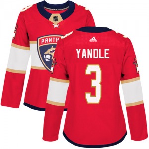 Women's Authentic Florida Panthers Keith Yandle Red Home Official Adidas Jersey