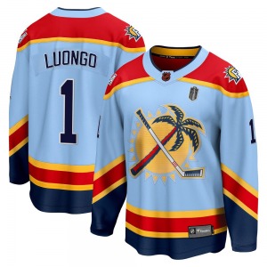 Adult Breakaway Florida Panthers Roberto Luongo Light Blue Special Edition 2.0 2025 Stanley Cup Final Official Fanatics Branded 
