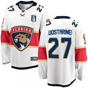 Adult Breakaway Florida Panthers Eetu Luostarinen White Away 2023 Stanley Cup Final Official Fanatics Branded Jersey