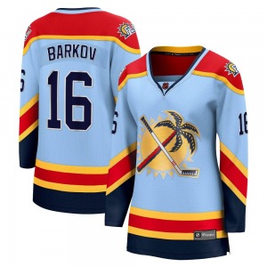 Women's Breakaway Florida Panthers Aleksander Barkov Light Blue Special Edition 2.0 Official Fanatics Branded Jersey