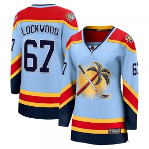 Women's Breakaway Florida Panthers William Lockwood Light Blue Special Edition 2.0 Official Fanatics Branded Jersey