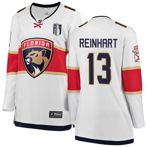 Women's Breakaway Florida Panthers Sam Reinhart White Away 2023 Stanley Cup Final Official Fanatics Branded Jersey