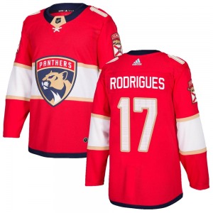 Youth Authentic Florida Panthers Evan Rodrigues Red Home Official Adidas Jersey