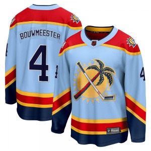 Adult Breakaway Florida Panthers Jay Bouwmeester Light Blue Special Edition 2.0 Official Fanatics Branded Jersey
